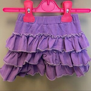 (4) Pack Handmade LD Ruffle Shorts 12-18 month
